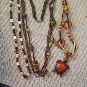 Handcrafted Multicolor Beaded Necklace Set